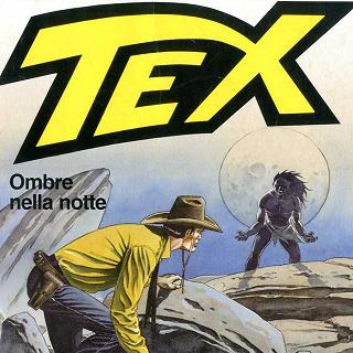 Copertina Tex Willer - Ombre nella notte